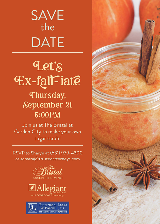 Save The Date Lets Ex-fall-iate Thursday September 21